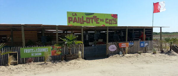 la paillotte du gois - vente au details de fruits et legumes a noirmoutier